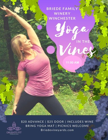 August 24 Yoga in the Vines
