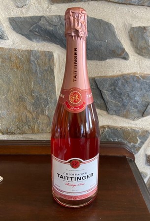 Glass Taittinger Rose